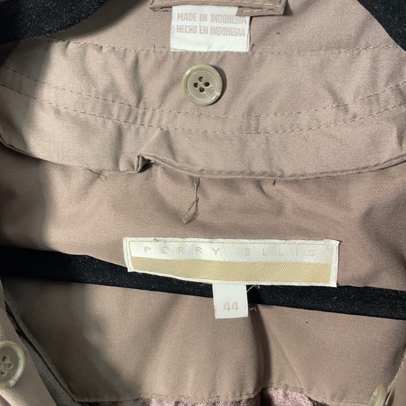 Perry Ellis Trench Coat - Picture 3 of 13